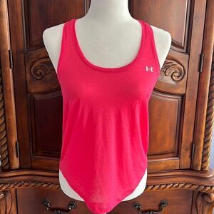 Under Armour pink athletic tank- size S